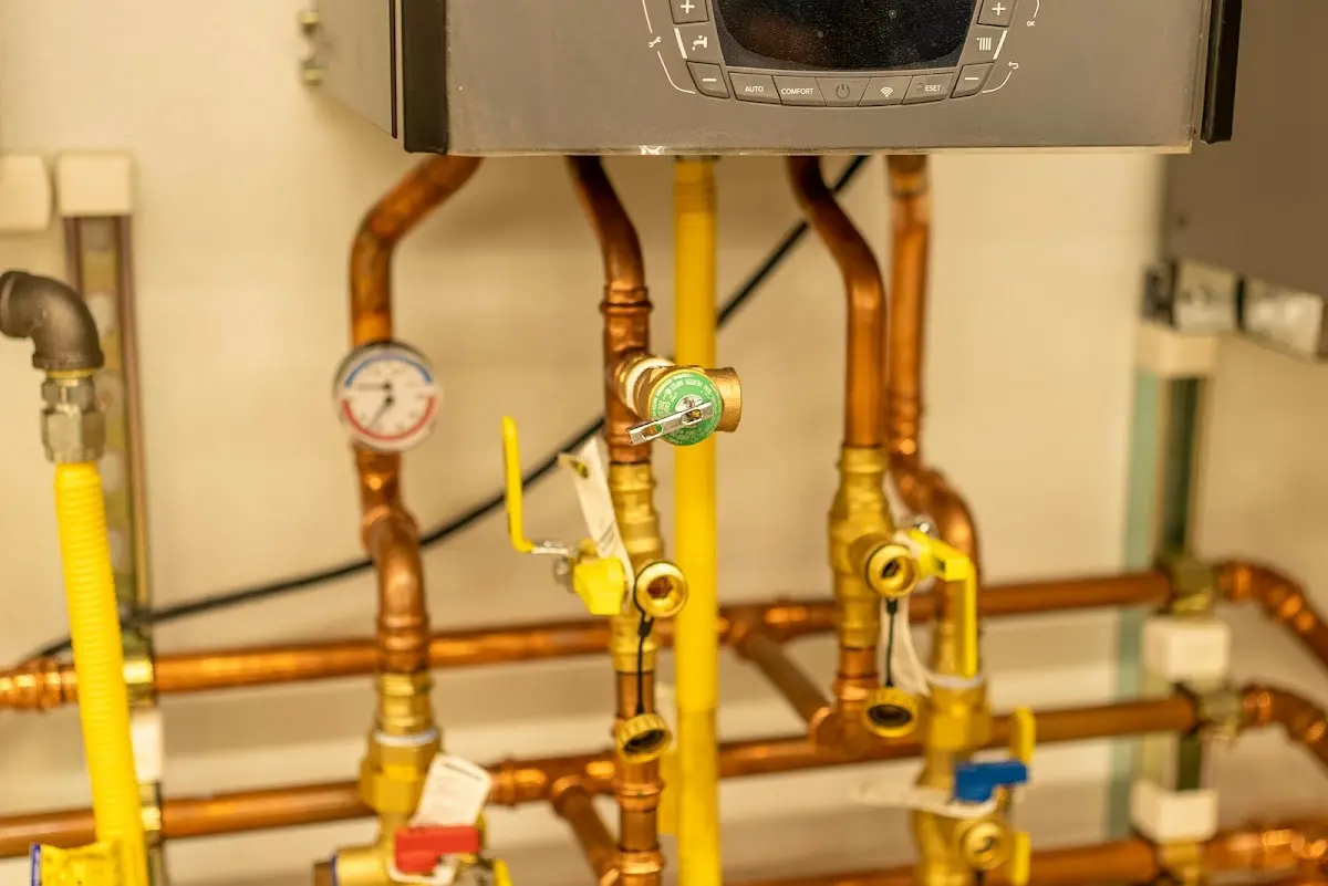 Licensed technician providing Backflow Prevention for a homeowner in Simsbury